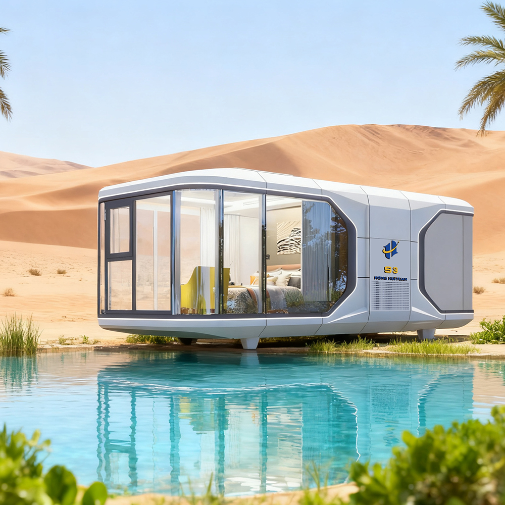 خانه کپسولی بسته موبایل S3 Prefab